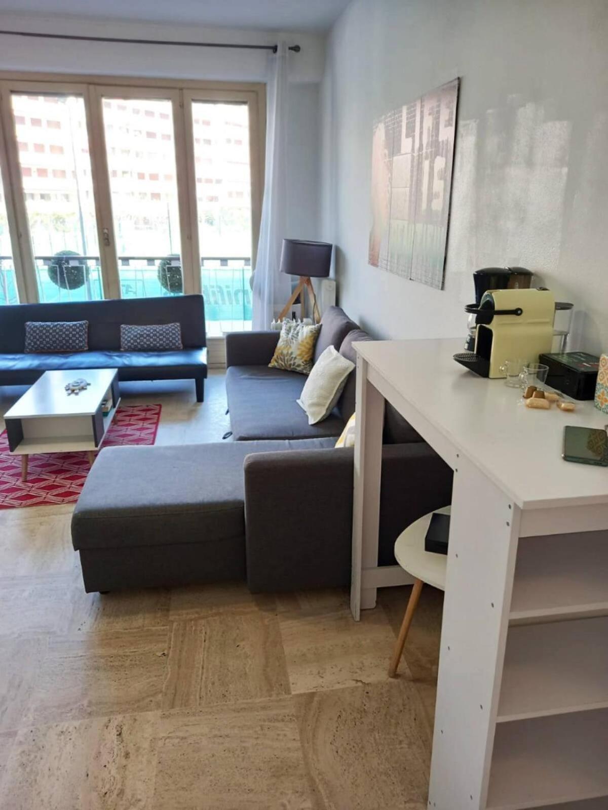 +++++ Brand New Flat 4 Persons Near Hotel Martinez, Center And Palais Des Festivals +++++ Cannes Luaran gambar